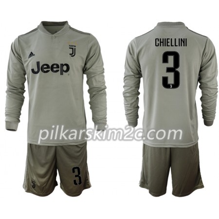 Koszulka Juventus CHIELLINI 3 Dziecięca Precz 2018-2019 - Koszulki Piłkarskie(L/S)